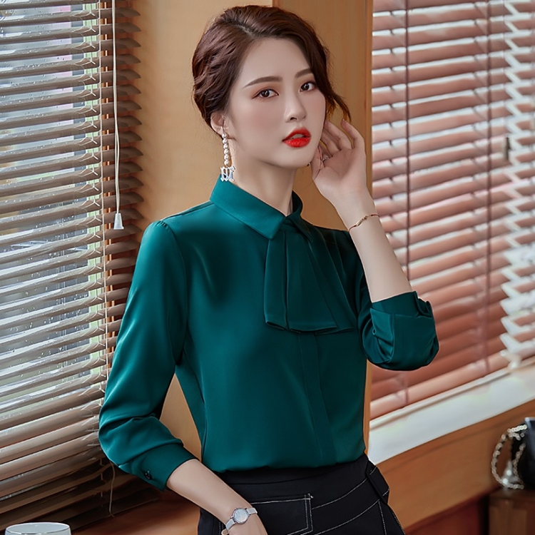 

Fashion Casual Suit Bottom Stand Collar Shirt (Color:Green Size:M)