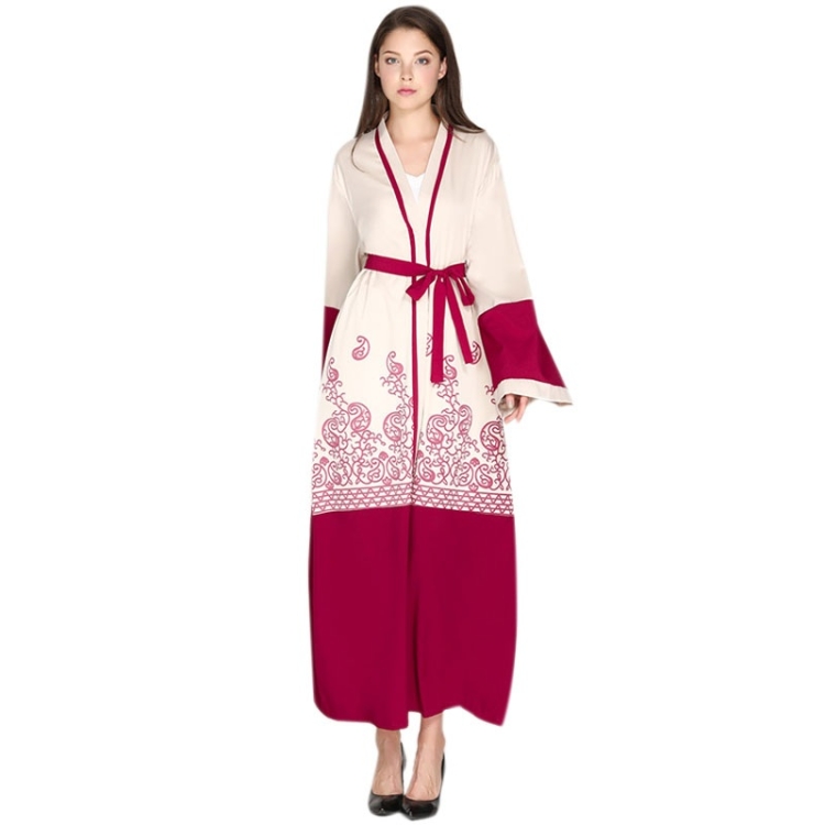 

Women Muslim Ramadan Worship Long Dress (Color:As Show Size:M)
