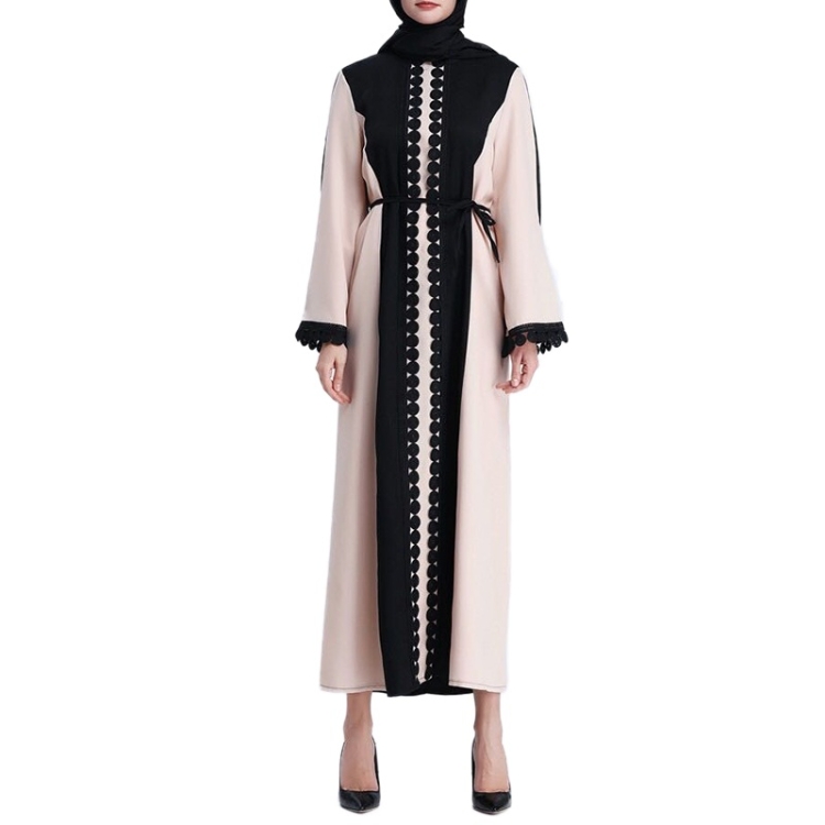 

Women Muslim One-piece Long Dress (Color:As Show Size:S)