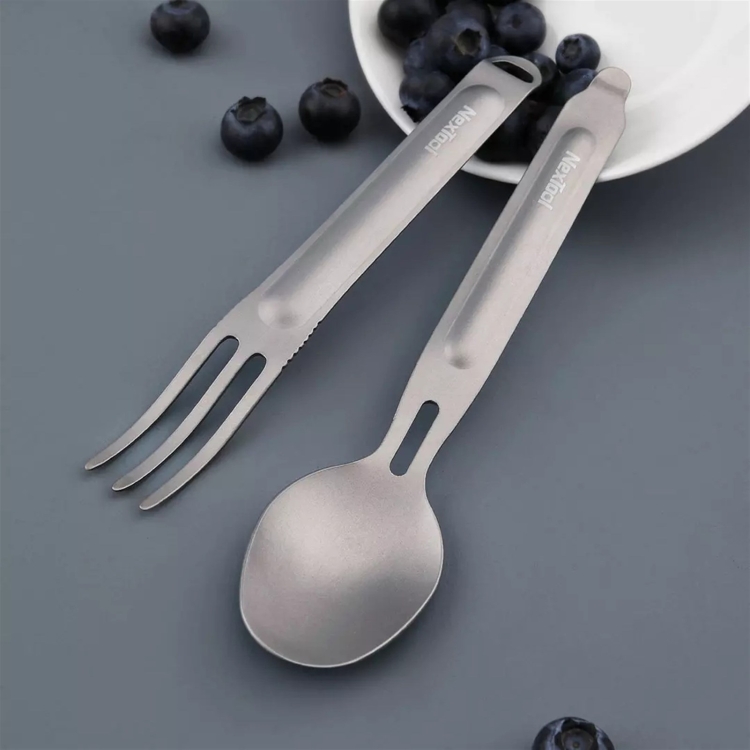 

Nextool Portable Stainless Steel Spoon and Fork Cutlery