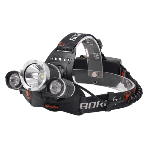 

BORUIT 4000LM High-power Highlight Bright Light Rechargeable Flashlight Outdoor Fishing LED Headlight (Headlamp)