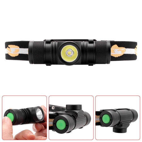 

YWXLight L2 6500K 1000LM USB Rechargeable Aluminum Alloy Waterproof Strong Light LED Headlamp (Headlamp+USB Cable)