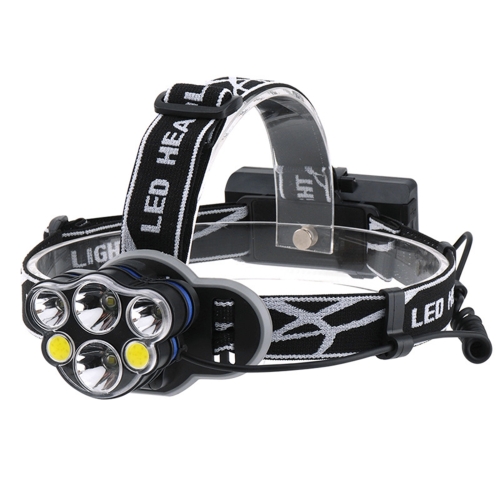 

YWXLight 6 LEDs Multifunctional Strong Headlight Night Fishing Warning USB Rechargeable Outdoor Headlight