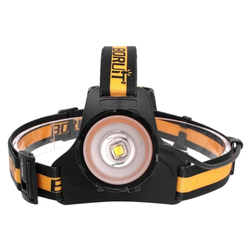 

BORUIT LEDXM-L2 Strong Light Zoom Outdoor Fishing Outdoor Highlight Headlight