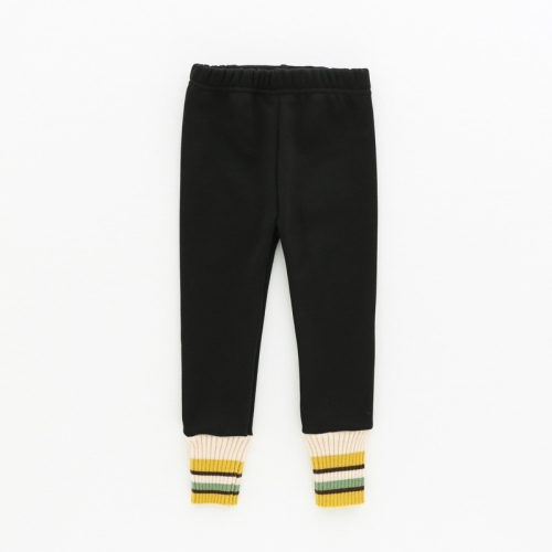 

Girls Plus Fleece Leggings (Color:Black Size:100)