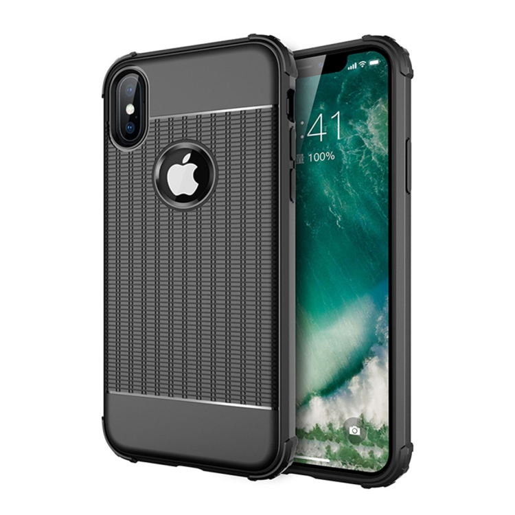 

Shockproof Protective Case for iPhone XR (Black)