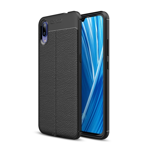 

Litchi Texture TPU Shockproof Case for Vivo X23 Symphony Edition (Black)