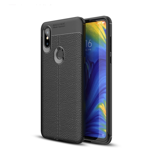 

Litchi Texture TPU Shockproof Case For Xiaomi Mix 3 (Black)