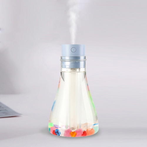 

Wishing Bottle Shape Portable Desktop Air Humidifier with Night Light, Capacity: 500ml, DC 5V