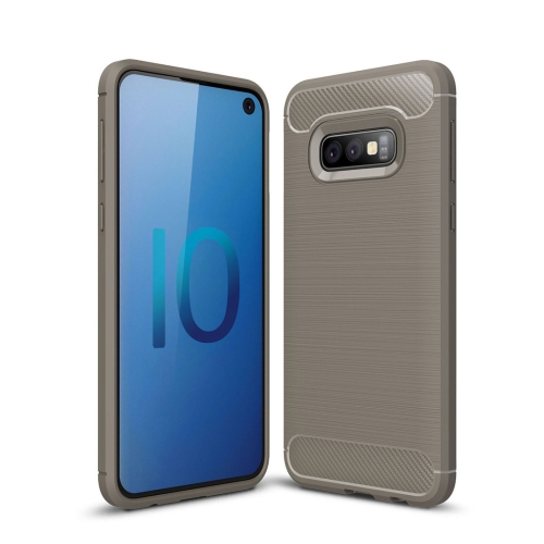 

Brushed Texture Carbon Fiber TPU Case for Galaxy S10e