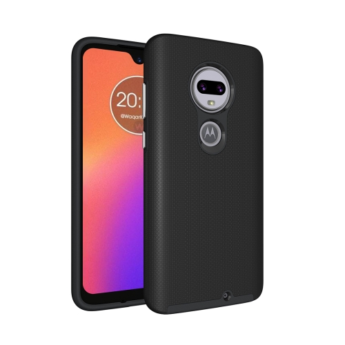 

Anti-slip Armor Texture TPU + PC Case For Moto G7 (Black)