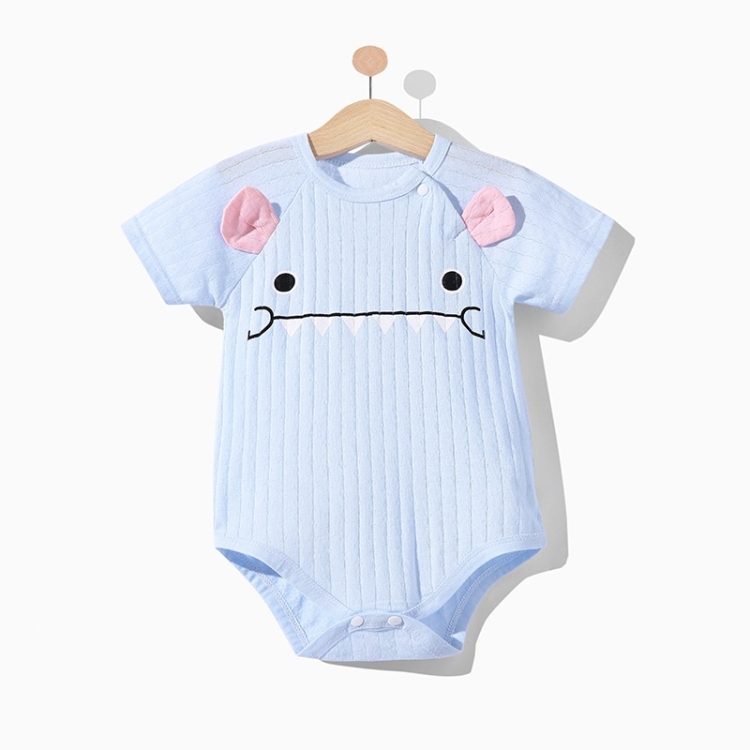 

Baby Cotton Short Sleeve Bodysuit (Color:Little Blue Devil Size:73)