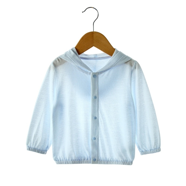 

Baby Sun Protection Bamboo Fiber Long Sleeve Jacket (Color:Pink Blue Size:110)