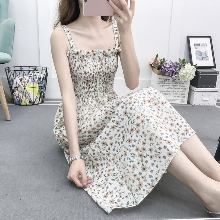 

Temperament All-match Pleated Thin Tube Top Suspender Skirt (Color:6 Size:L)