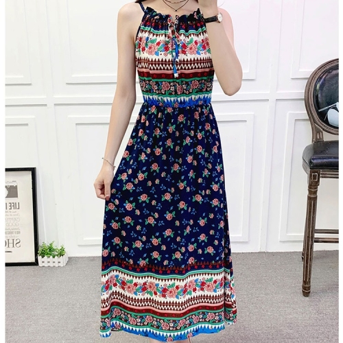 

Bohemian Seaside Holiday Loose Dress (Color:15 Size:S)