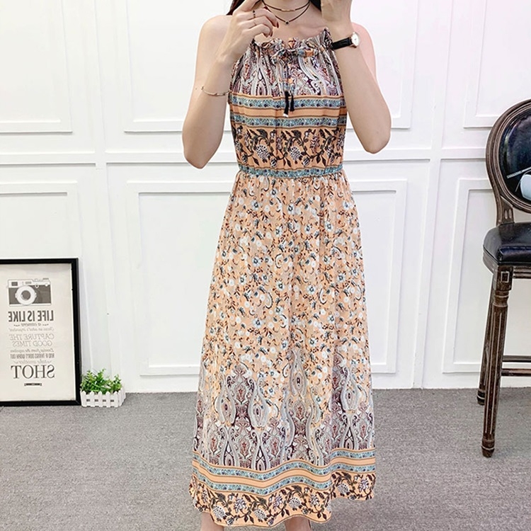 

Bohemian Seaside Holiday Loose Dress (Color:17 Size:L)