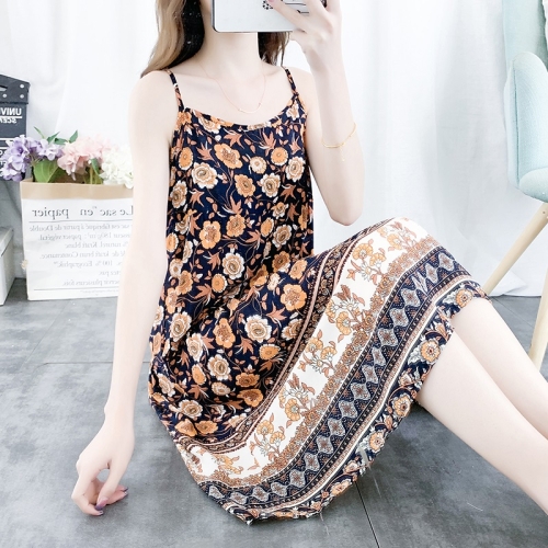 

Seaside High Waist Slim Strap Dress (Color:4 Size:S)