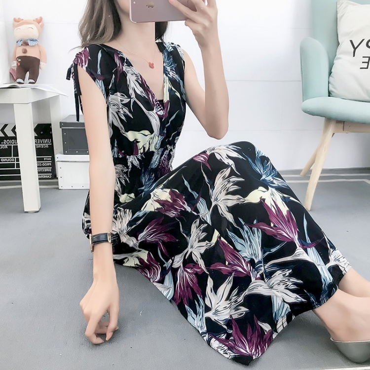 

Seaside Vacation High Waist Slim Beach Skirt (Color:3 Size:M)
