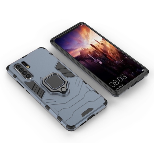 

PC + TPU Shockproof Protective Case for Huawei Mate P30 Pro, with Magnetic Ring Holder (Gray)