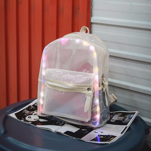 led clear bags