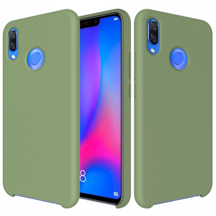 

Solid Color Liquid Silicone Dropproof Protective Case for Huawei Nova 3i / P Smart Plus
