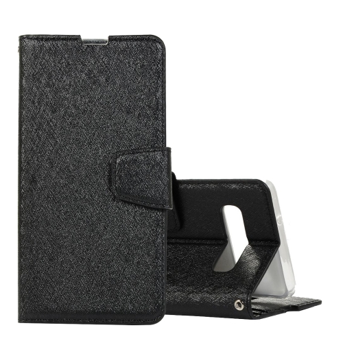 

Silk Texture Horizontal Flip Leather Case for Galaxy S10 Plus, with Holder & Card slots & Wallet & Photo Frame