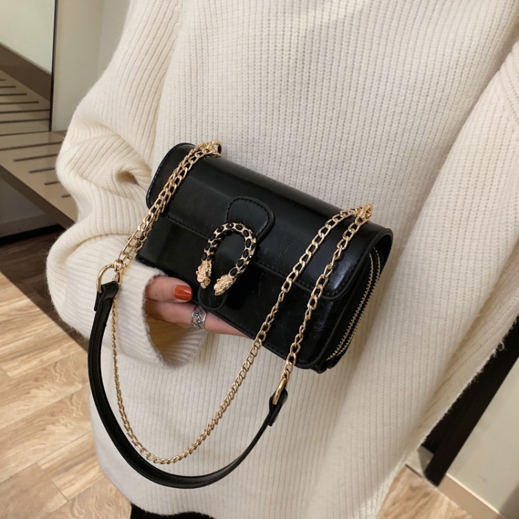 

PU Leather Litchi Texture Single-shoulder Bag Womens Handbag