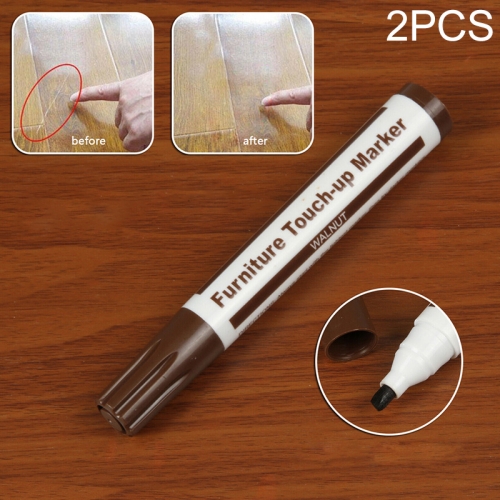 SUNSKY 2 PCS Furniture Scratch Filler Repair Marker Pen, Size 13