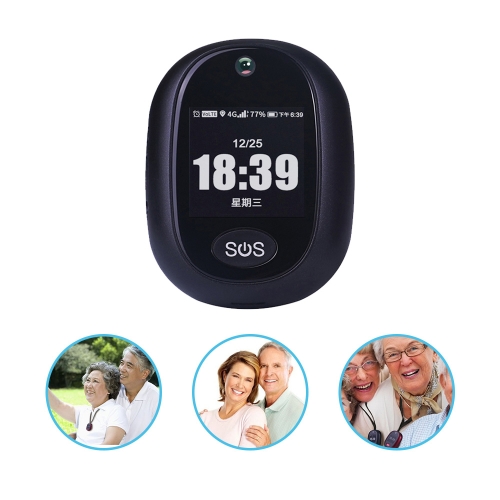 RF-V45 Smart GPS Tracking Pendant SOS Personal One-Key Rescue Device Anti-Fall Alarm Anti-Lost Device for The Elderly and Children Tonysa Localisateur GPS 4G